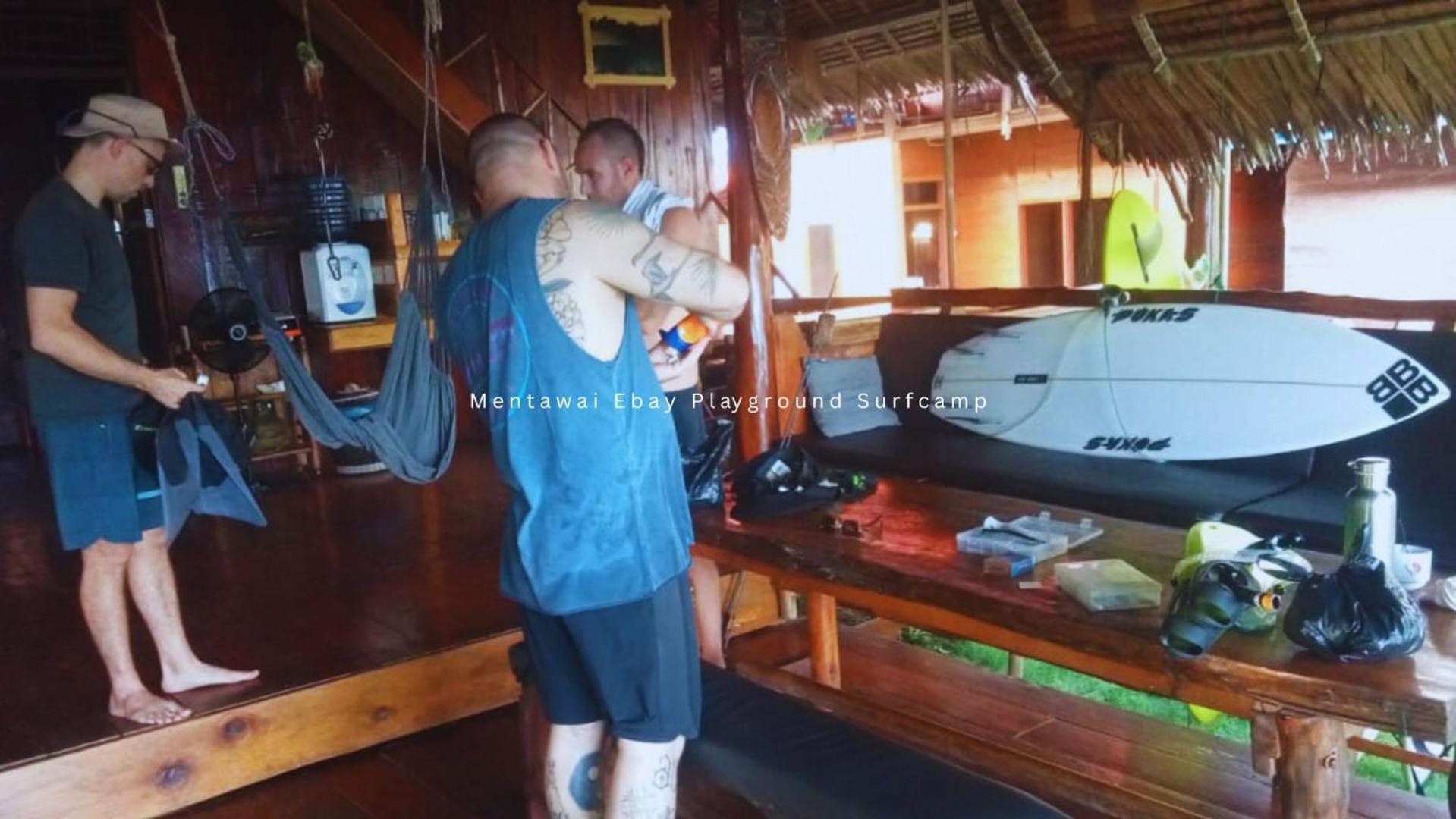 הוילה Masokut Mentawai Ebay Playground Surfcamp מראה חיצוני תמונה
